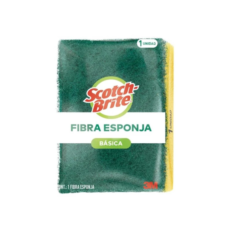 fibra  scoch con espoja